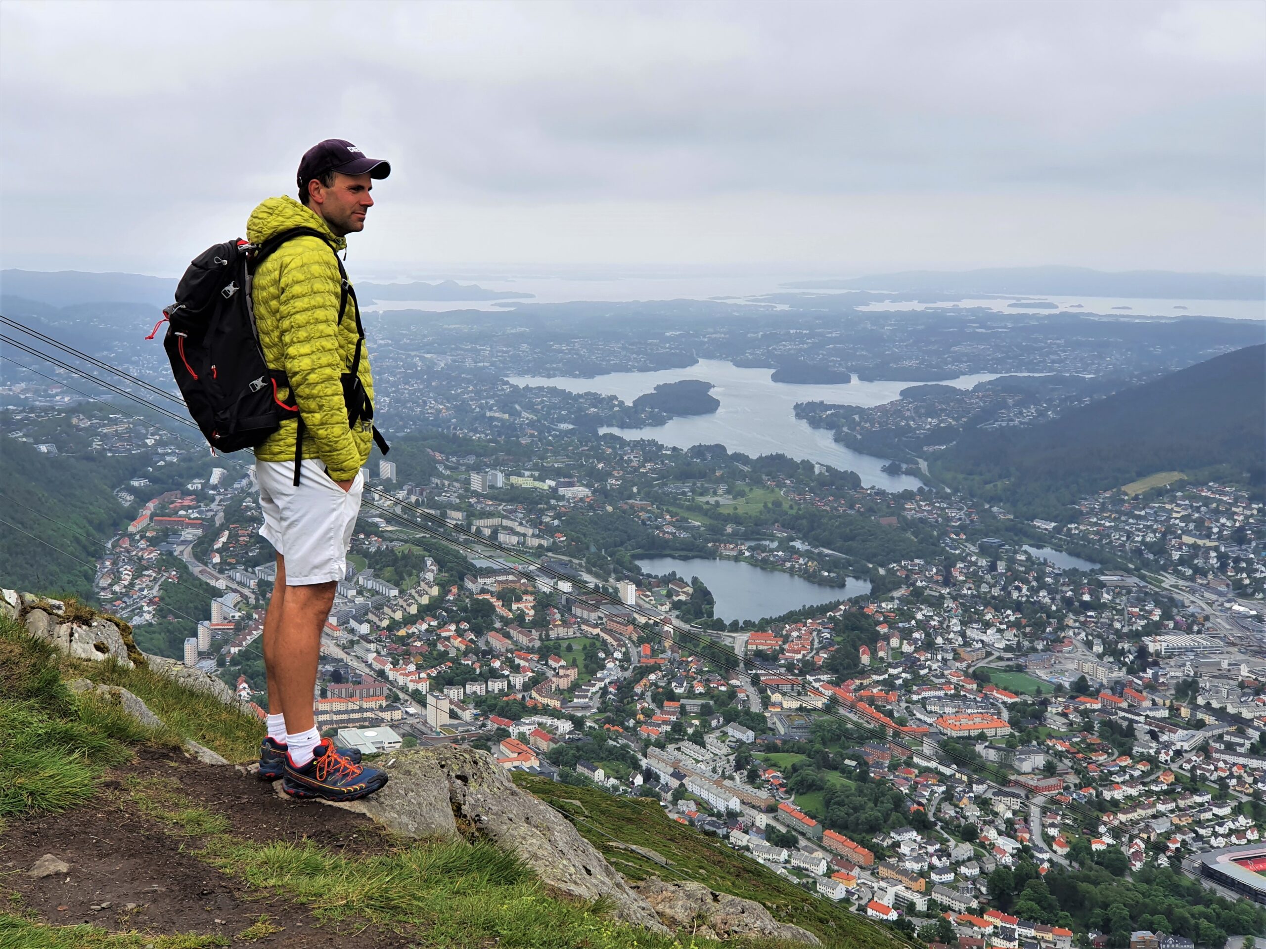 Ulriken,bike,hiking,fjell,tur,fjelltur,Bergen,Birgitte Munch, Alexander Iversen,365, Vidden,panorama,fjord,norway